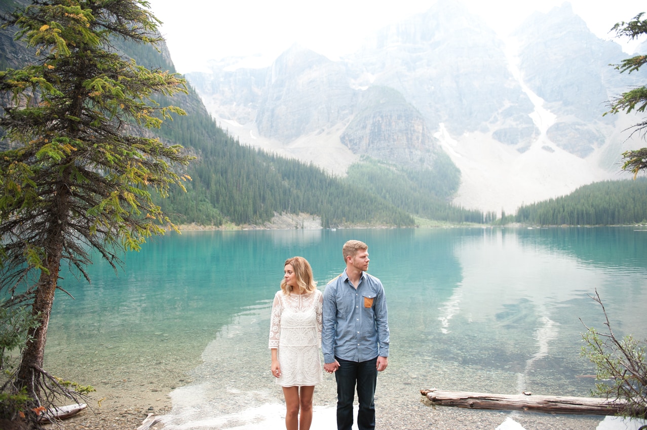 Nikki_Kyle_Blair_Marie_Photography_Calgary_Engagement_Photographer_Calgary_Wedding_Photographer_Mountain_Engagement_Session_Morraine_Lake_Lake_Louise