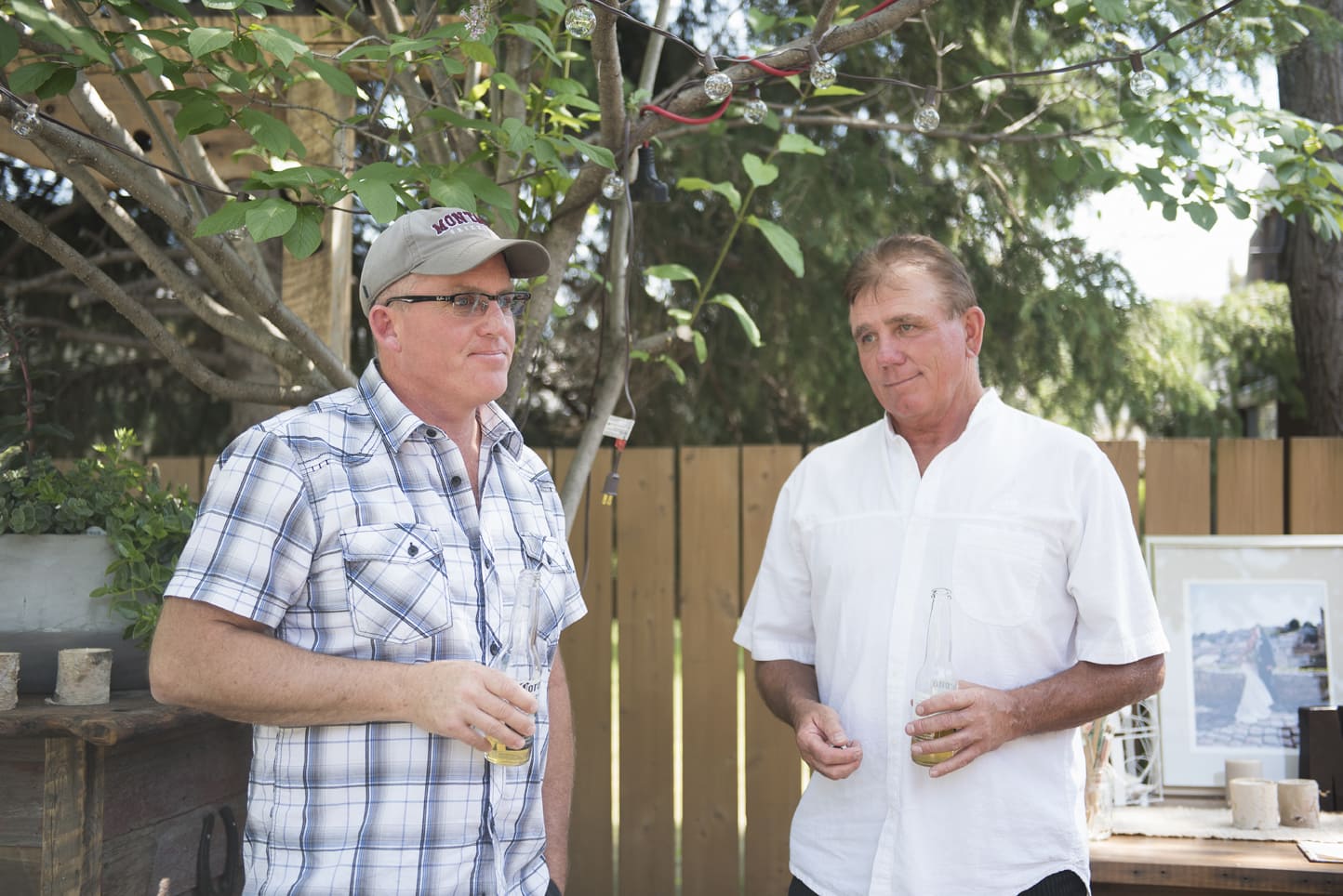 Calgary Backyard Wedding Reception Blair Marie Photography Calgary wedding Photographer