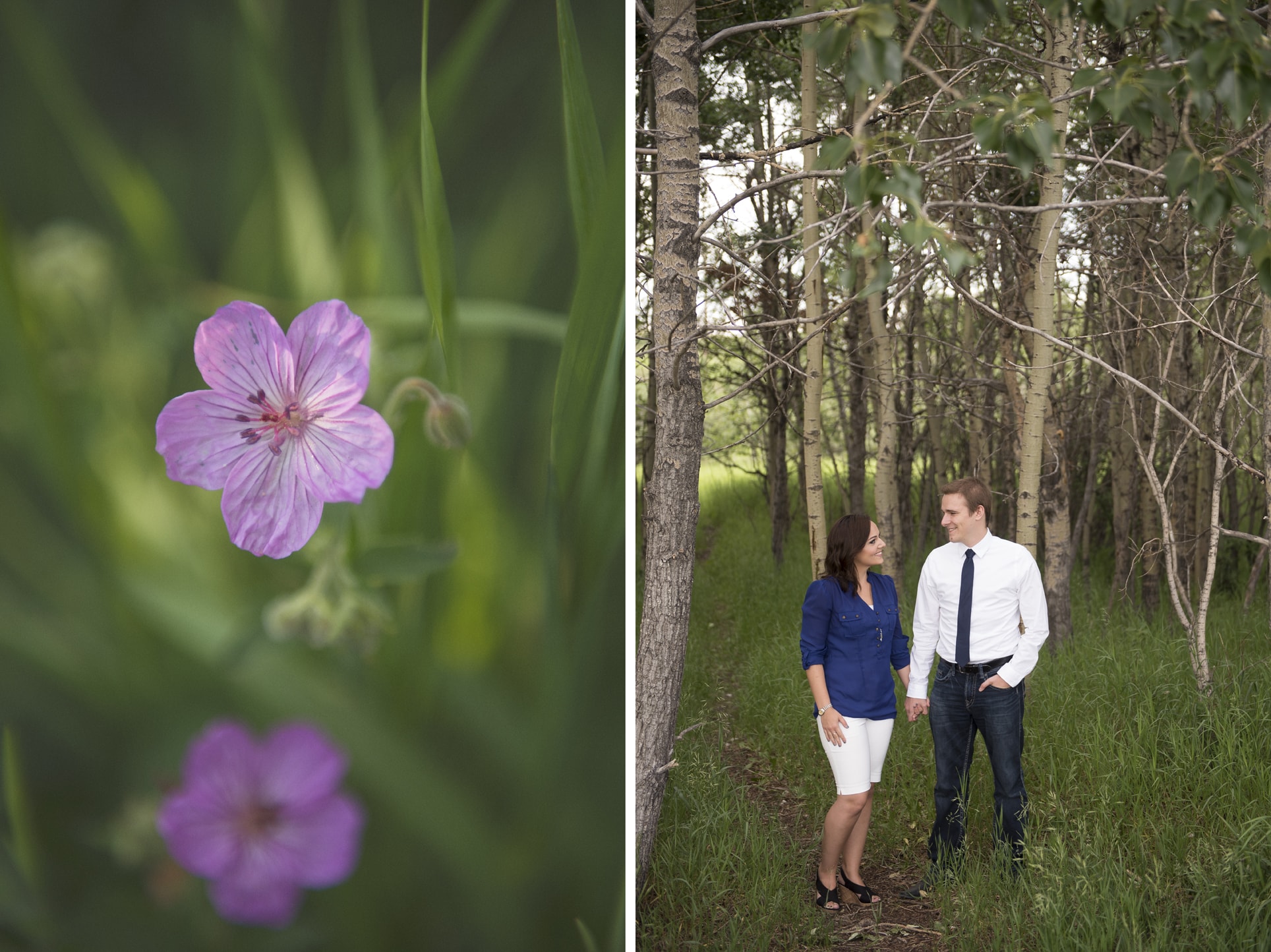 Fish Creek Park Engagement Session Calgary Blair Marie Photography