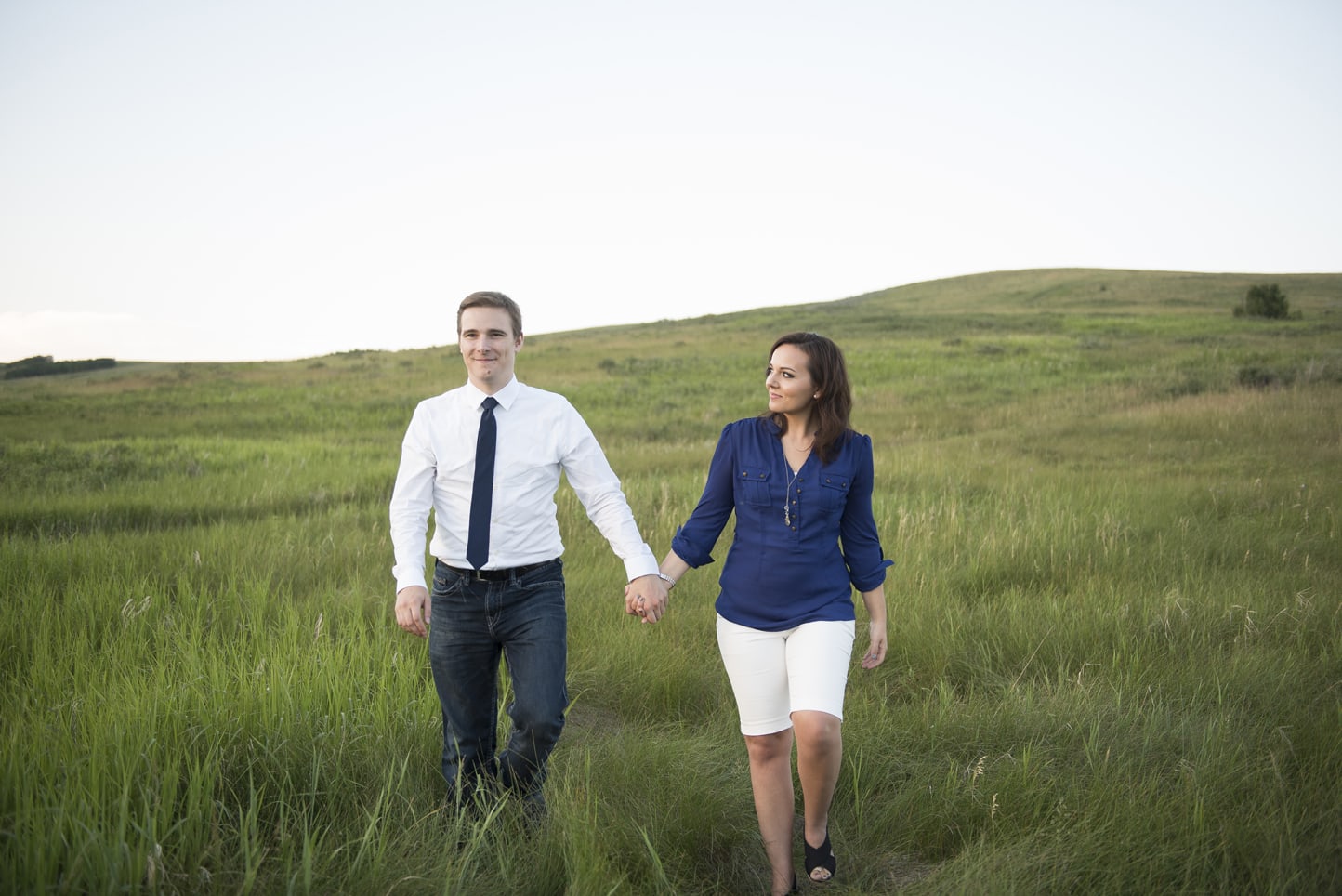 Fish Creek Park Engagement Session Calgary Blair Marie Photography