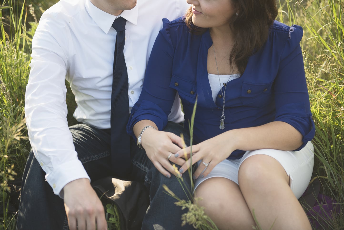 Fish Creek Park Engagement Session Calgary Blair Marie Photography