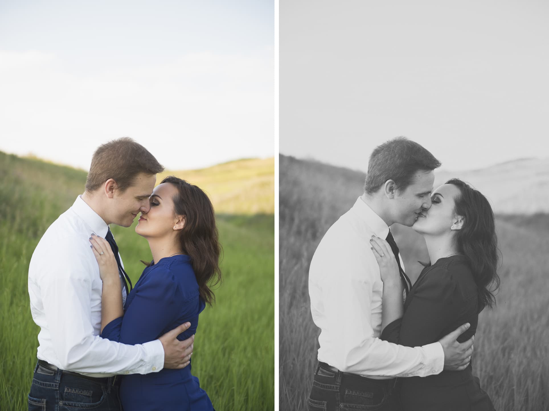 Fish Creek Park Engagement Session Calgary Blair Marie Photography