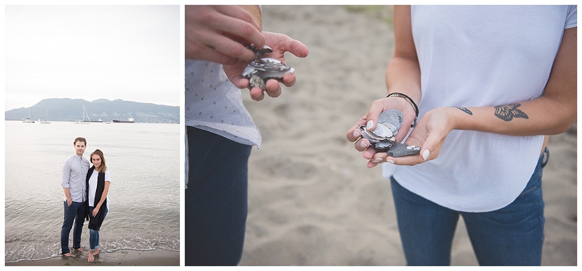 Vancouver Beach Portrait Session Calgary Wedding Photographer Vancouver Wedding Photographer