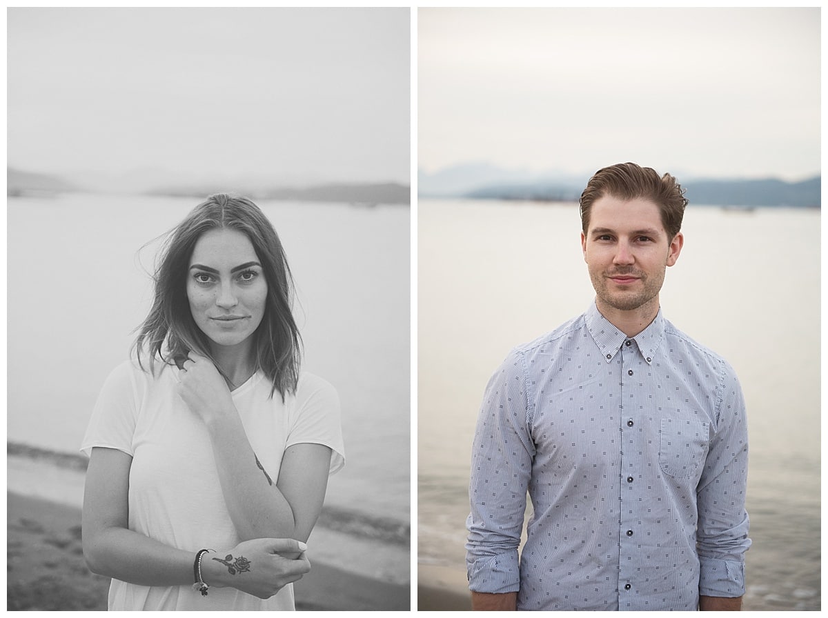 Vancouver Beach Portrait Session Calgary Wedding Photographer Vancouver Wedding Photographer