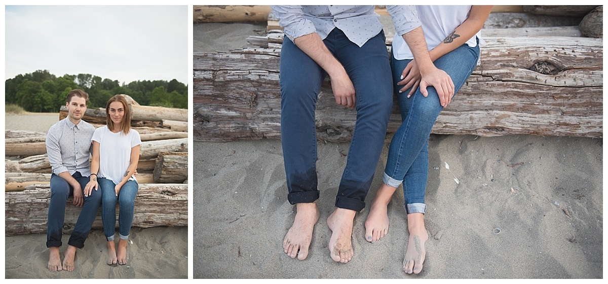 Vancouver Beach Portrait Session Calgary Wedding Photographer Vancouver Wedding Photographer