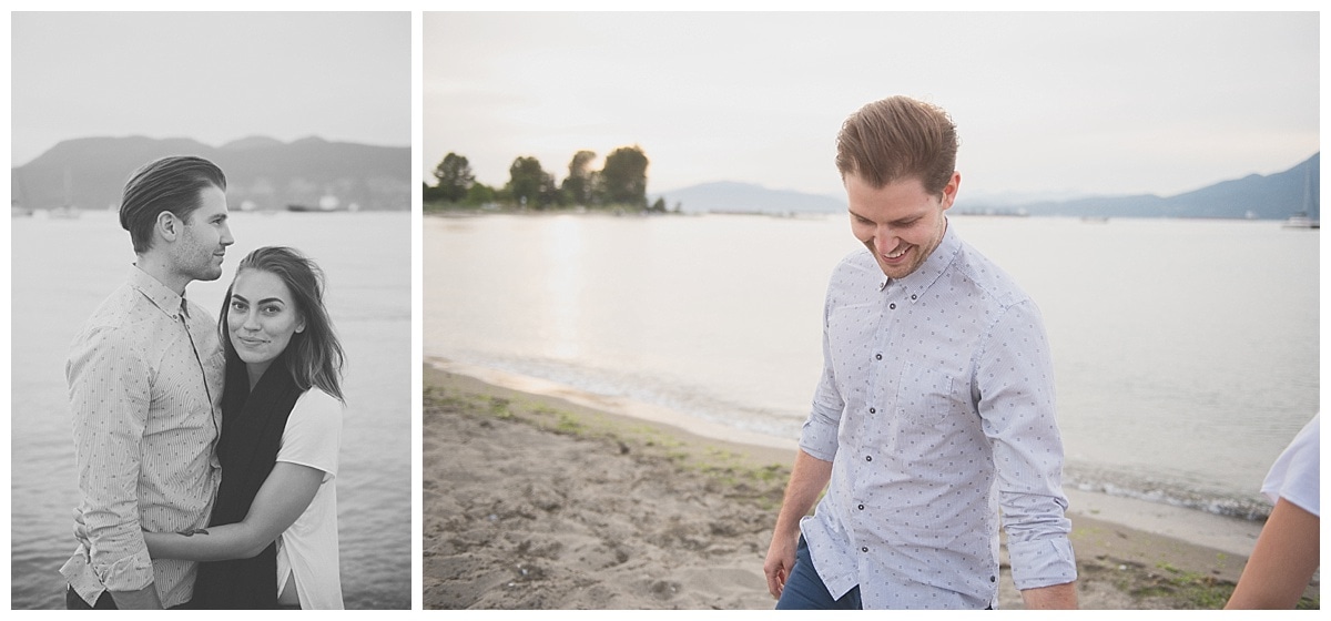 Vancouver Beach Portrait Session Calgary Wedding Photographer Vancouver Wedding Photographer