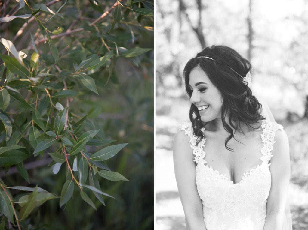 a year in review beautiful bride next to olive branch 