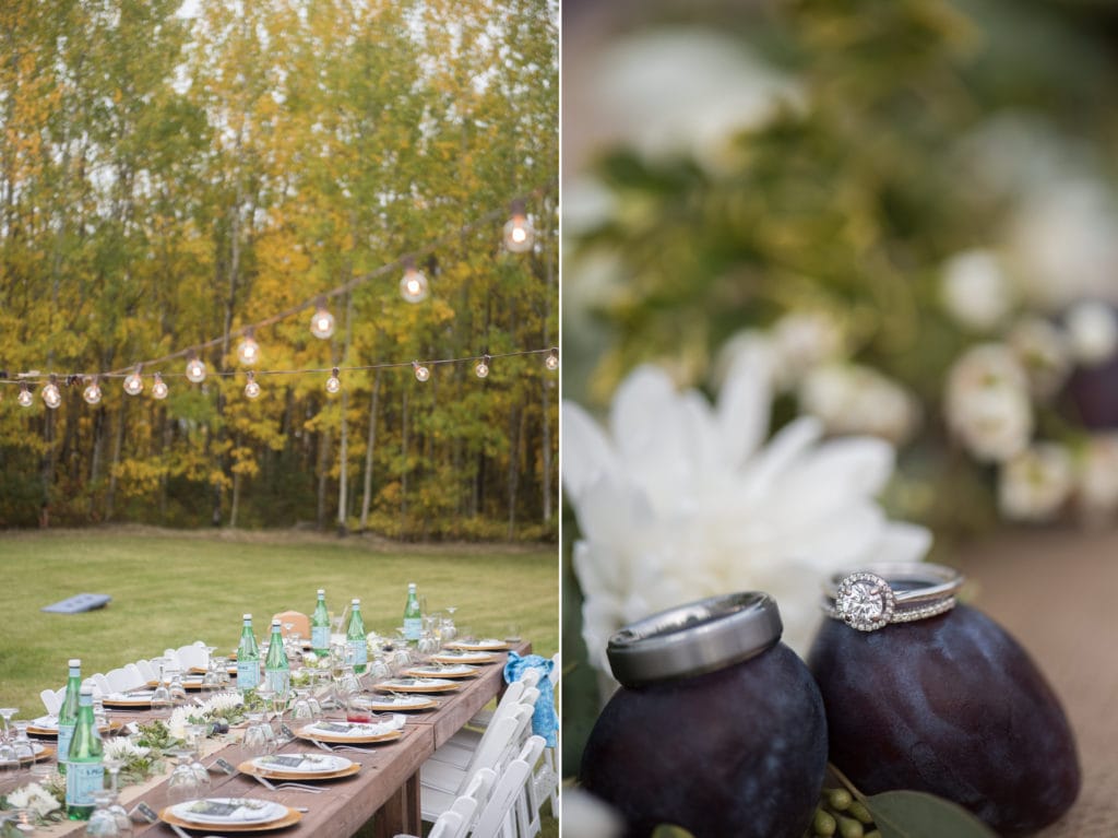 a year in review intimate backyard wedding details