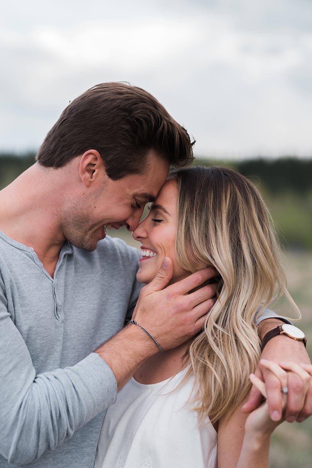 Fish Creek Park Engagement Session | Caitlin and Kody Blair Marie Photography