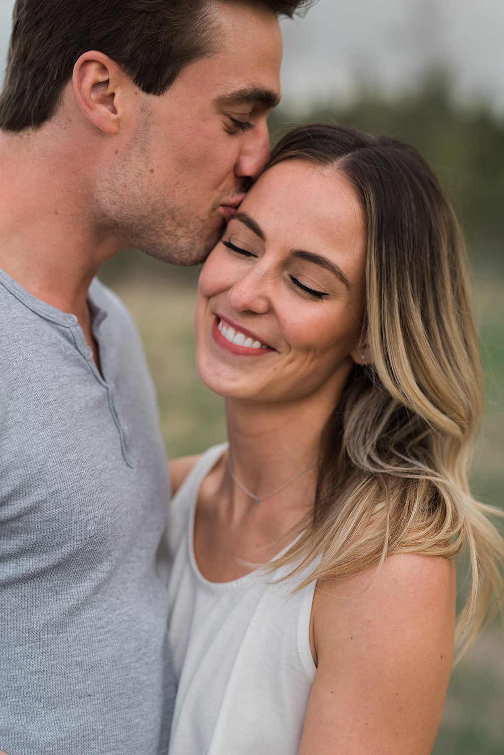 Fish Creek Park Engagement Session | Caitlin and Kody Blair Marie Photography