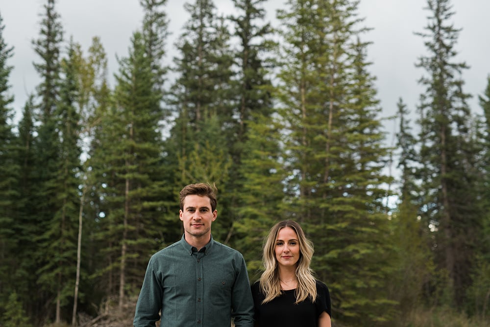 Fish Creek Park Engagement Session Caitlin and Kody Blair Marie Photography