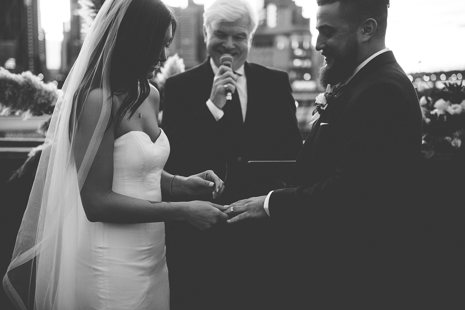 Charbar Rooftop Wedding Calgary Blair Marie Photography Calgary Wedding Photographer