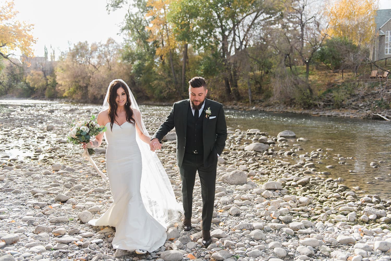 Charbar Rooftop Wedding Calgary Blair Marie Photography Calgary Wedding Photographer