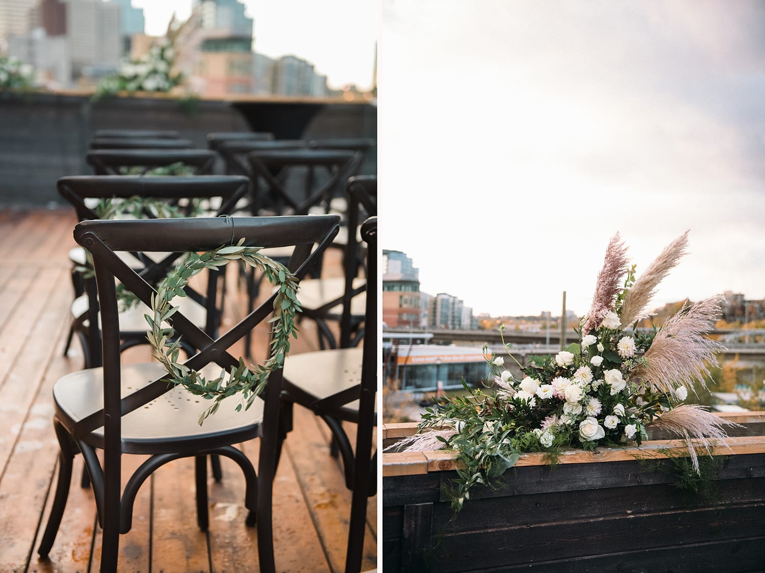 Charbar Rooftop Wedding Calgary Blair Marie Photography Calgary Wedding Photographer