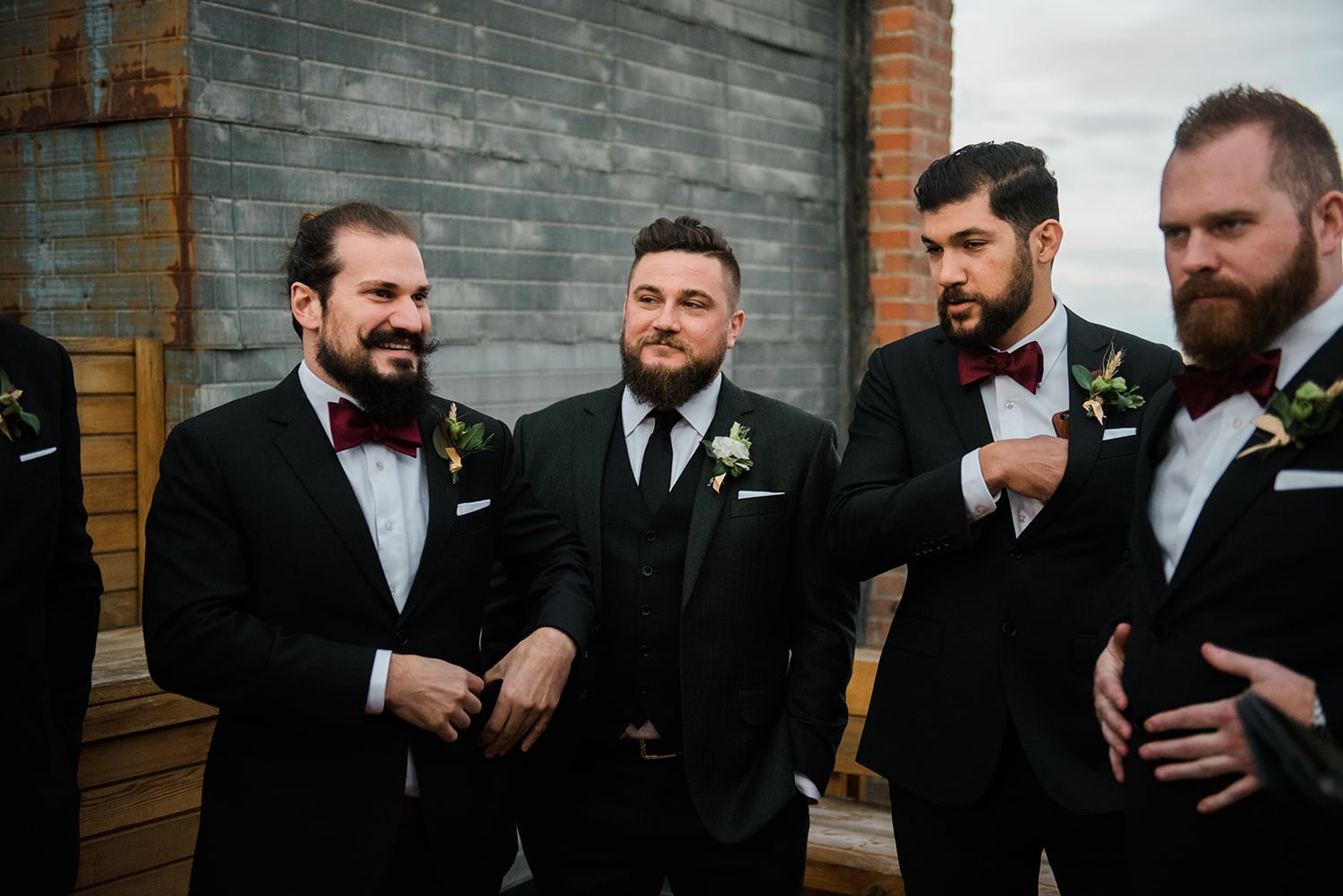 Charbar Rooftop Wedding Calgary Blair Marie Photography Calgary Wedding Photographer