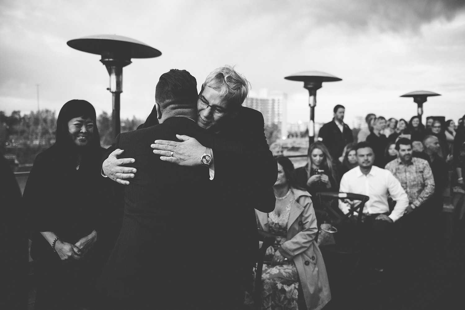 Charbar Rooftop Wedding Calgary Blair Marie Photography Calgary Wedding Photographer