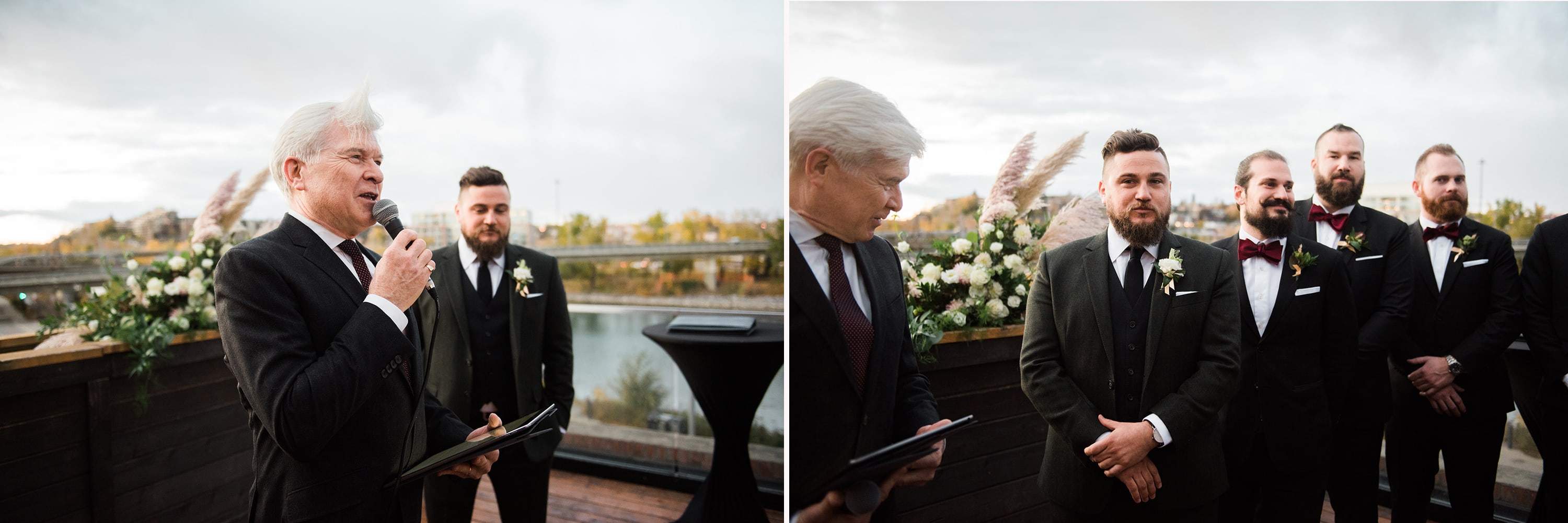 Charbar Rooftop Wedding Calgary Blair Marie Photography Calgary Wedding Photographer