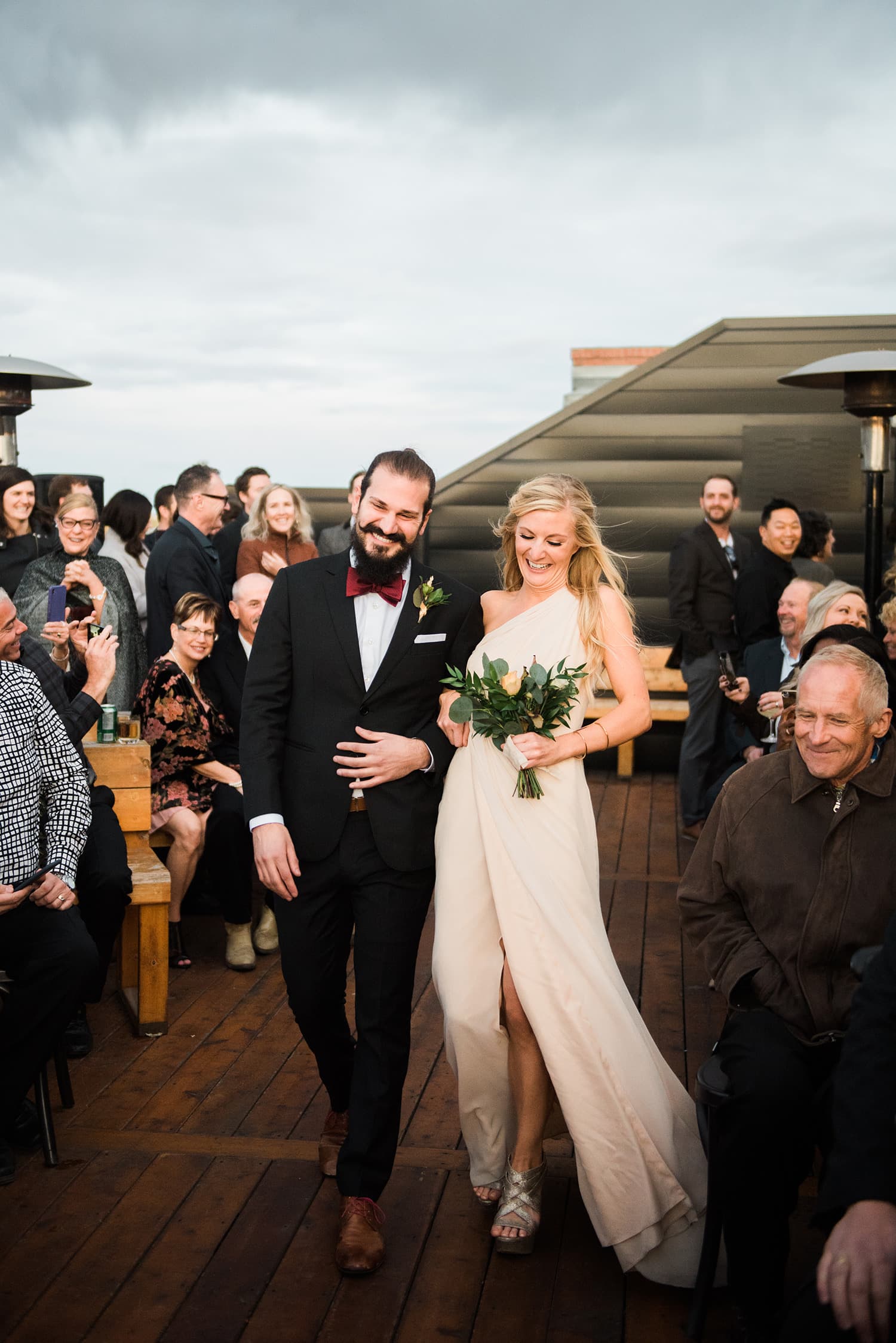 Charbar Rooftop Wedding Calgary Blair Marie Photography Calgary Wedding Photographer