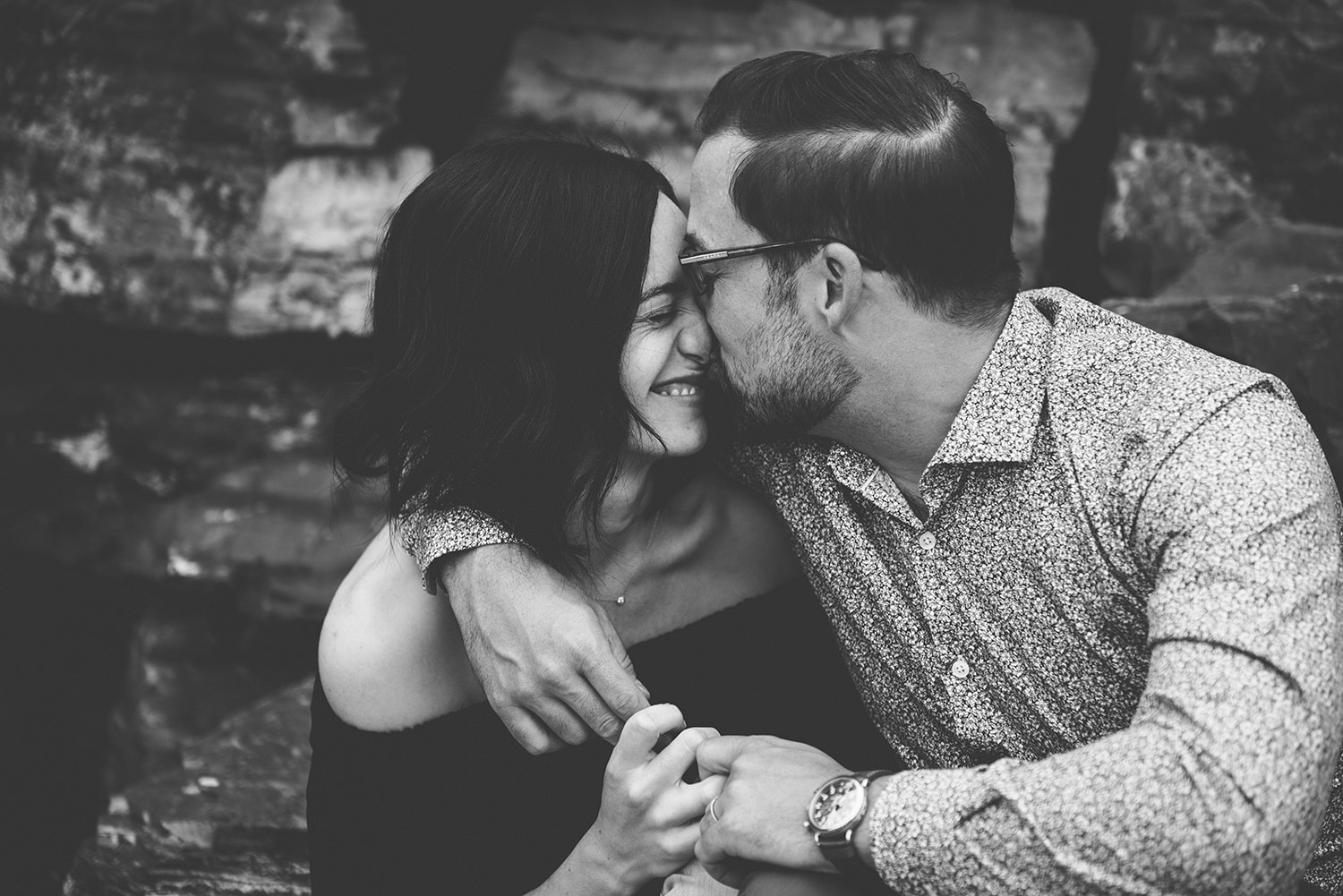 Riverside Engagement Session Calgary Blair Marie Photography