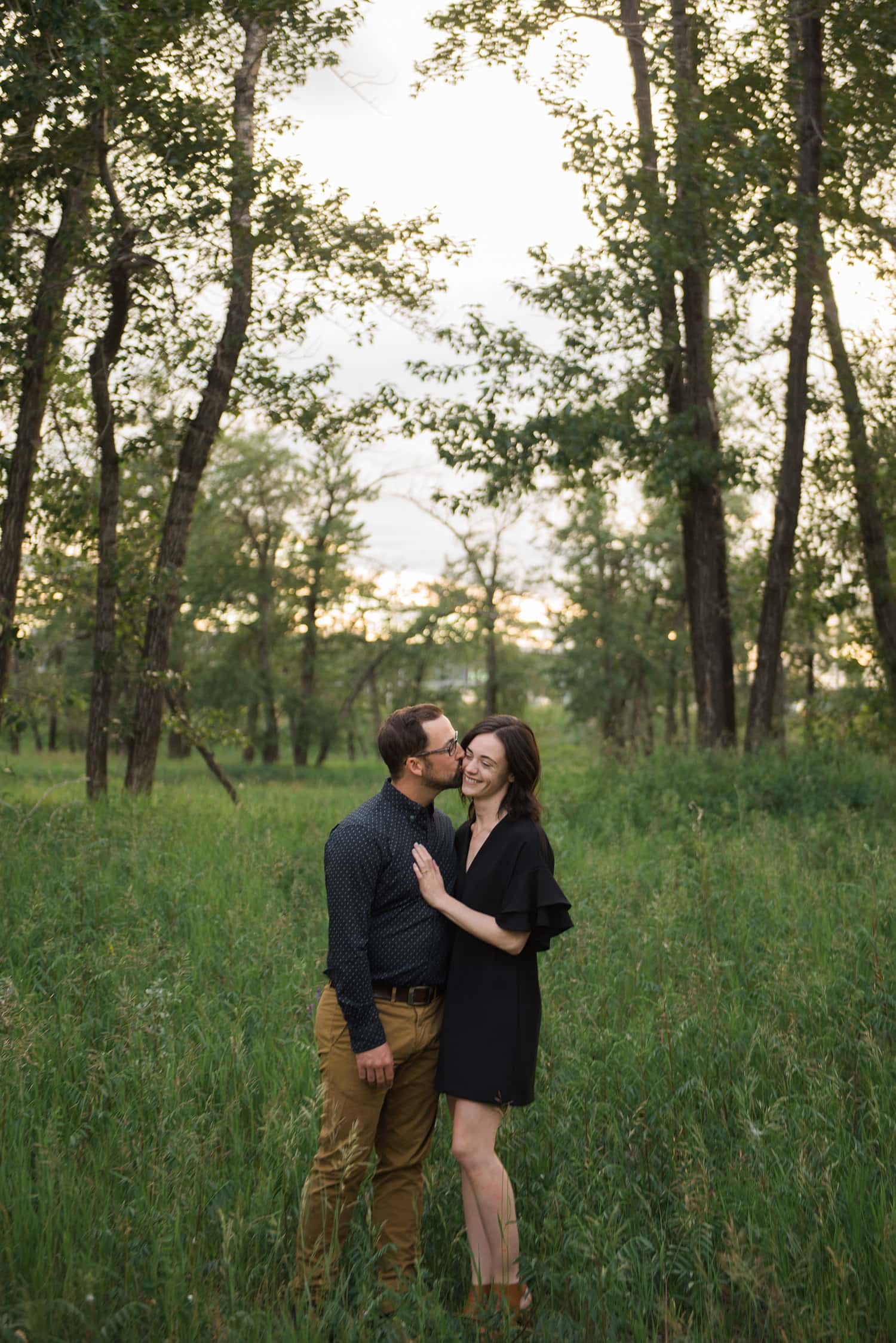 Riverside Engagement Session Calgary Blair Marie Photography