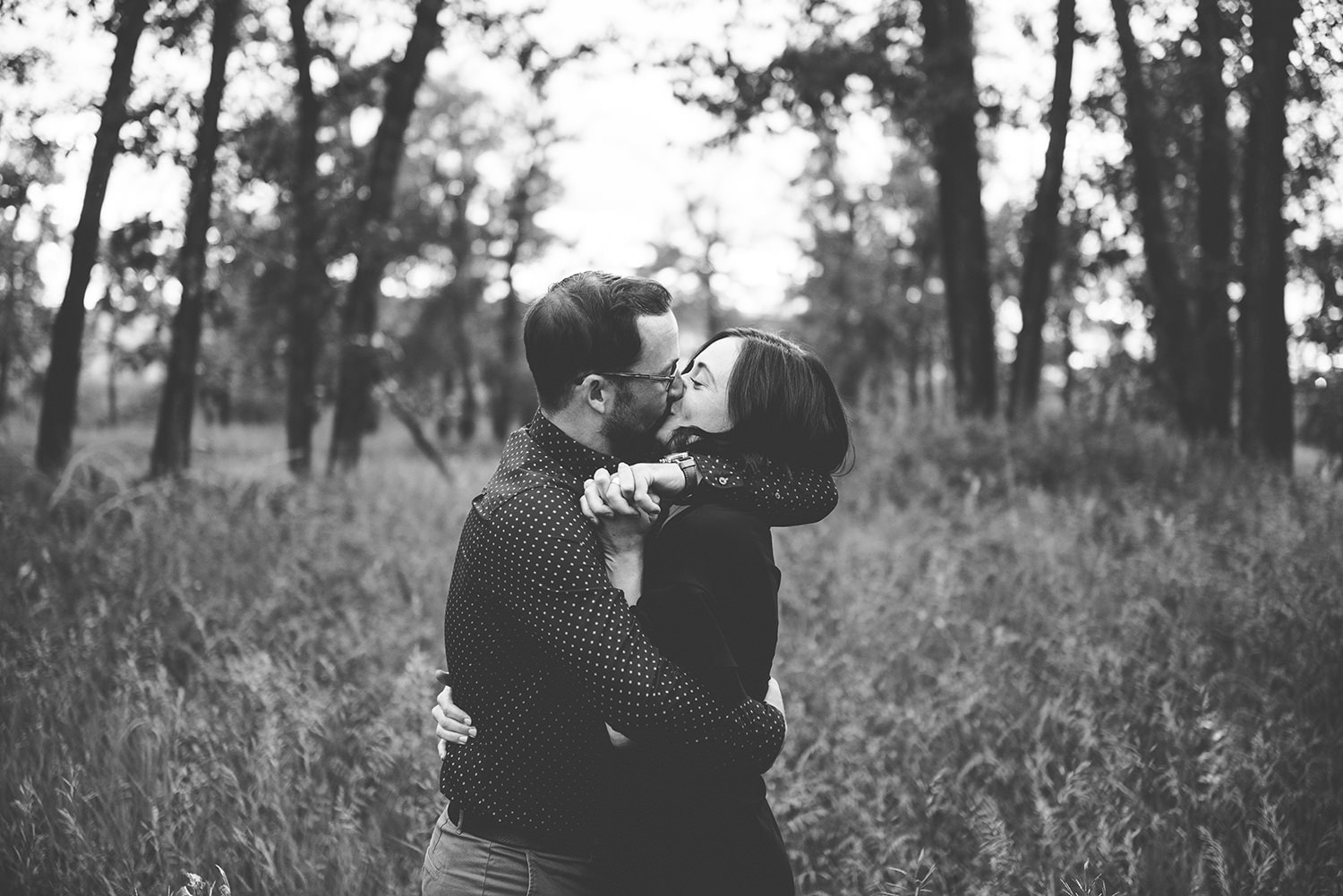 Riverside Engagement Session Calgary Blair Marie Photography