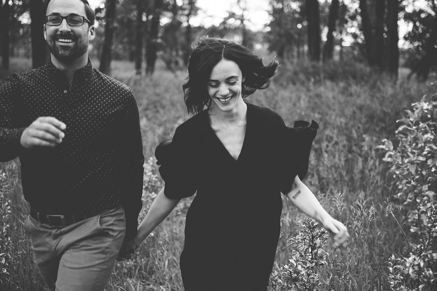 Riverside Engagement Session Calgary Blair Marie Photography