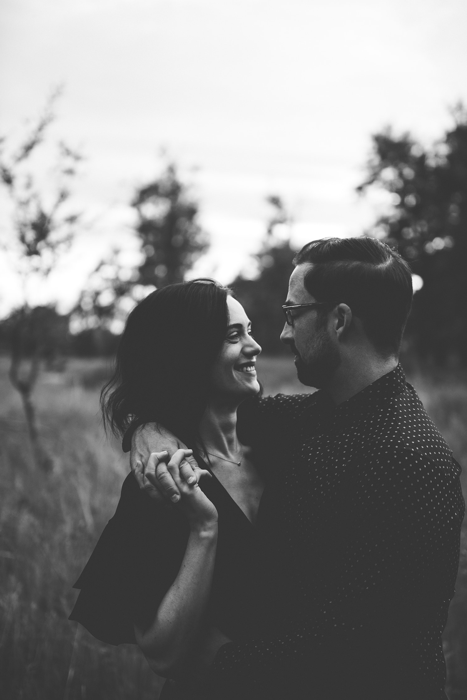 Riverside Engagement Session Calgary Blair Marie Photography