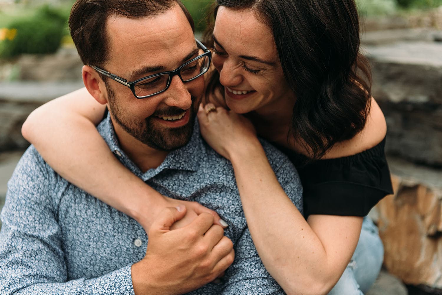 Riverside Engagement Session Calgary Blair Marie Photography