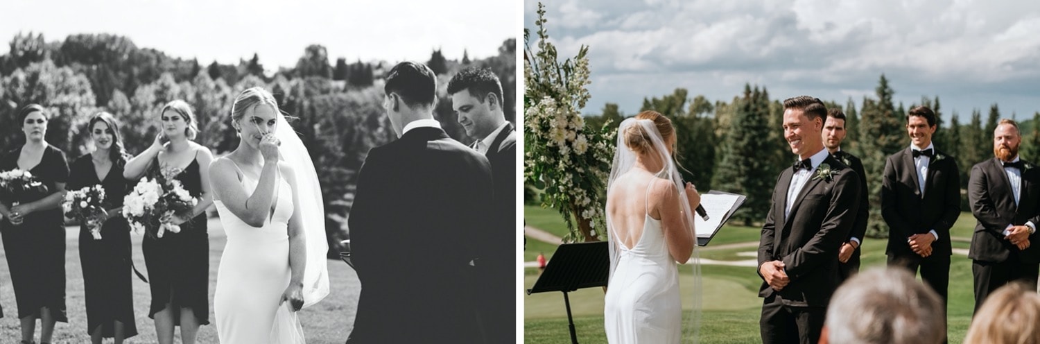 Bride and groom ceremony